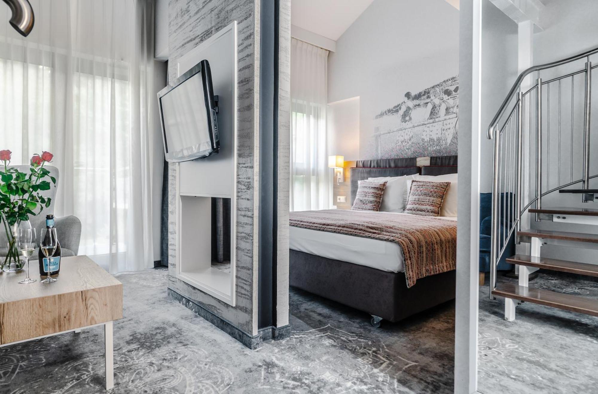 Maisonette 1 double bed 1 single bed without access to the thermal baths