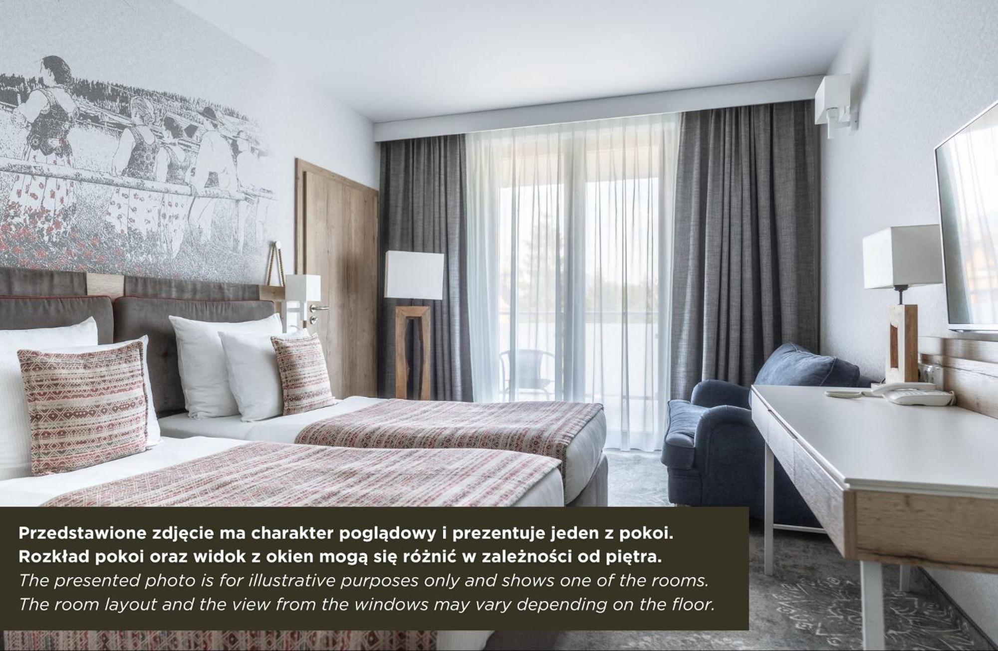 Superior Family Room 1 double bed without access to the thermal baths